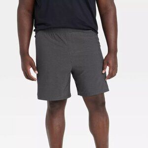 All In Motion Men's Everyday Shorts 8" Woven Dark Gray XXL NEW WITH TAGS